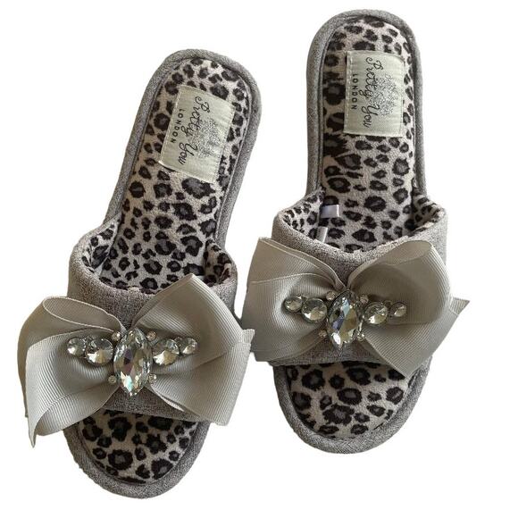 Pretty You London‎ Slippers Size 5-6 Small - Picture 1 of 4